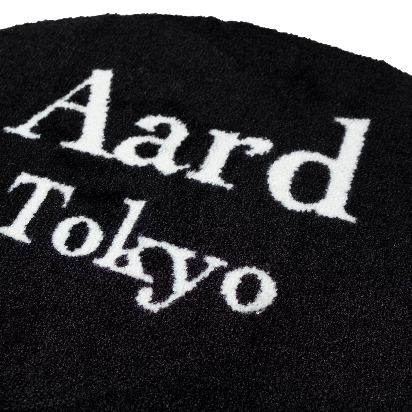 Aard Tokyo Logo Rug Mat Black