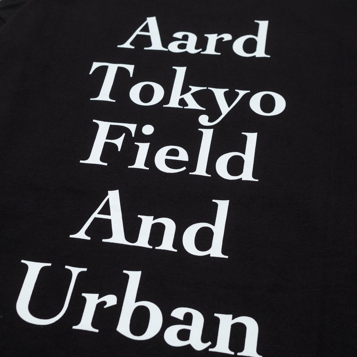 Aard Tokyo Field And Urban LS Tee Black