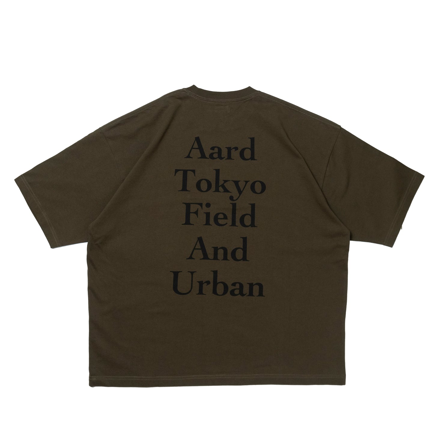 Aard Tokyo Field And Urban SS Tee Olive