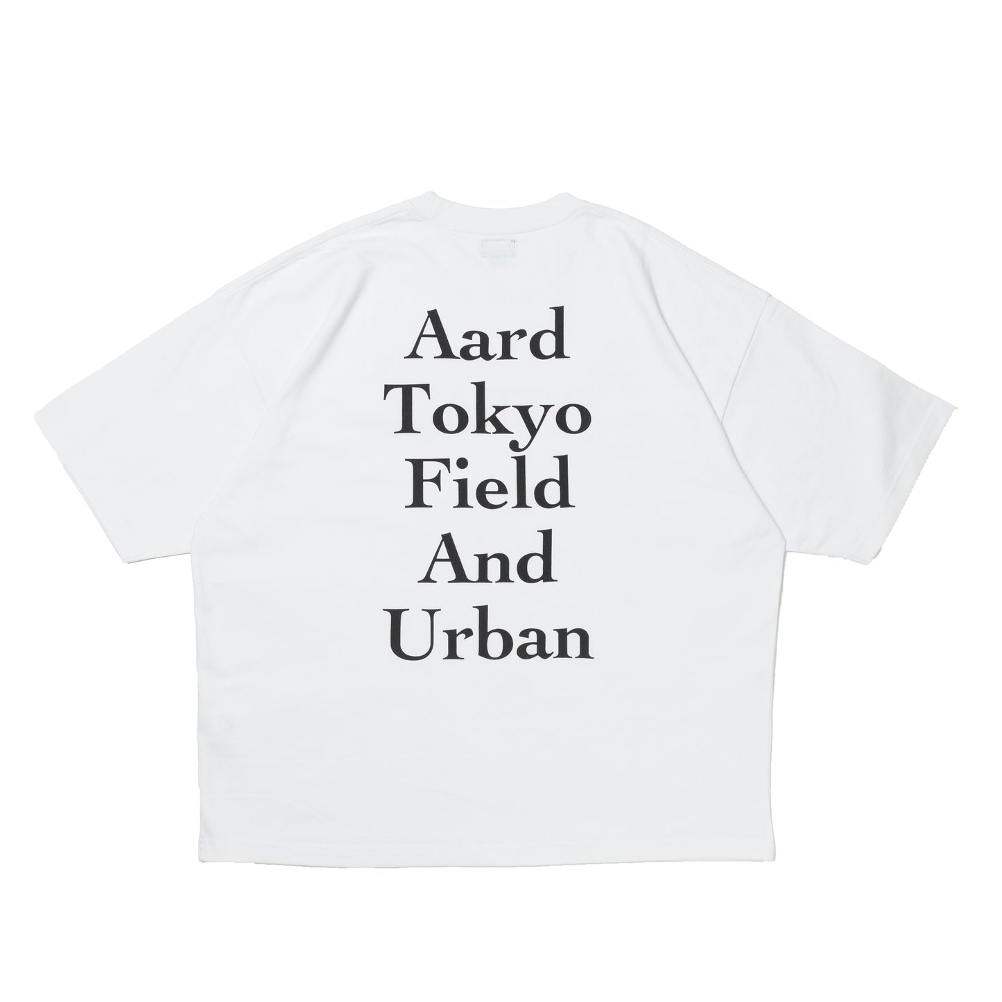 Aard Tokyo Field And Urban SS Tee White