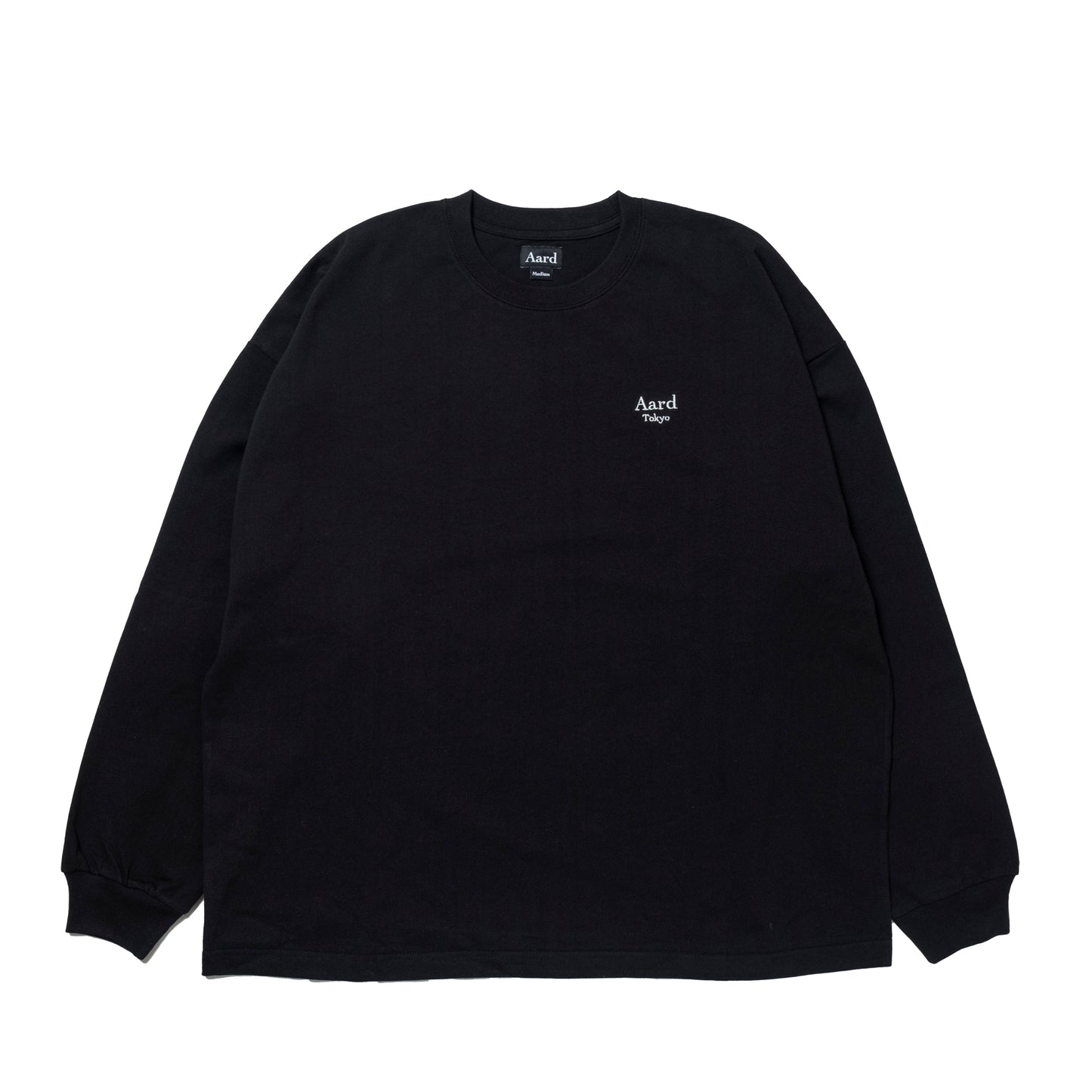 Aard Tokyo Logo LS Tee Black