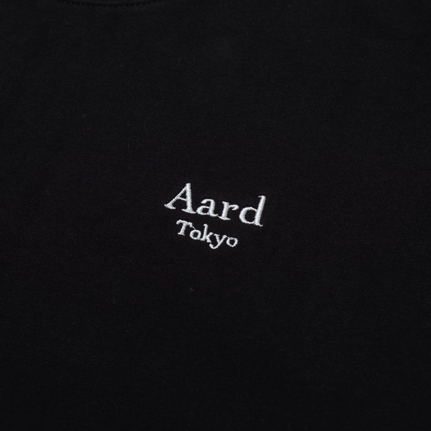 Aard Tokyo Logo LS Tee Black