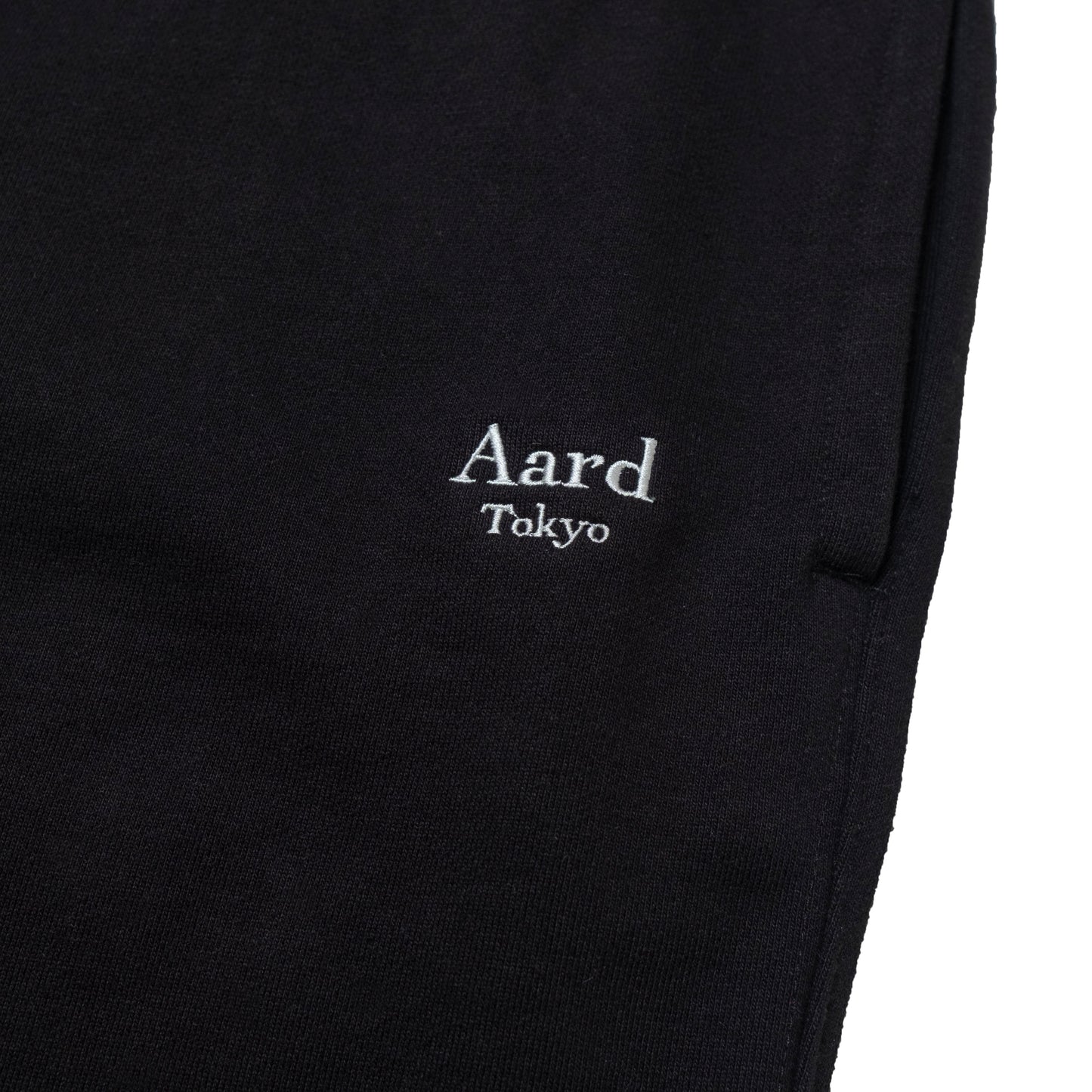 Aard Tokyo Logo Sweat Pant Black