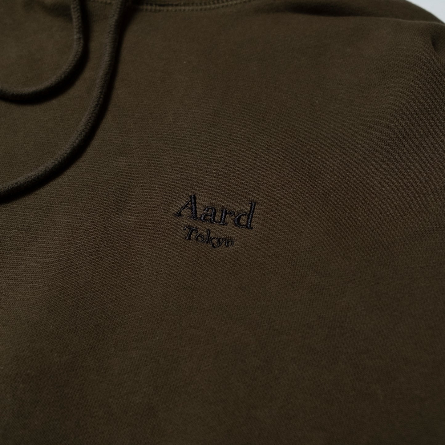 Aard Tokyo Logo Hoodie Olive