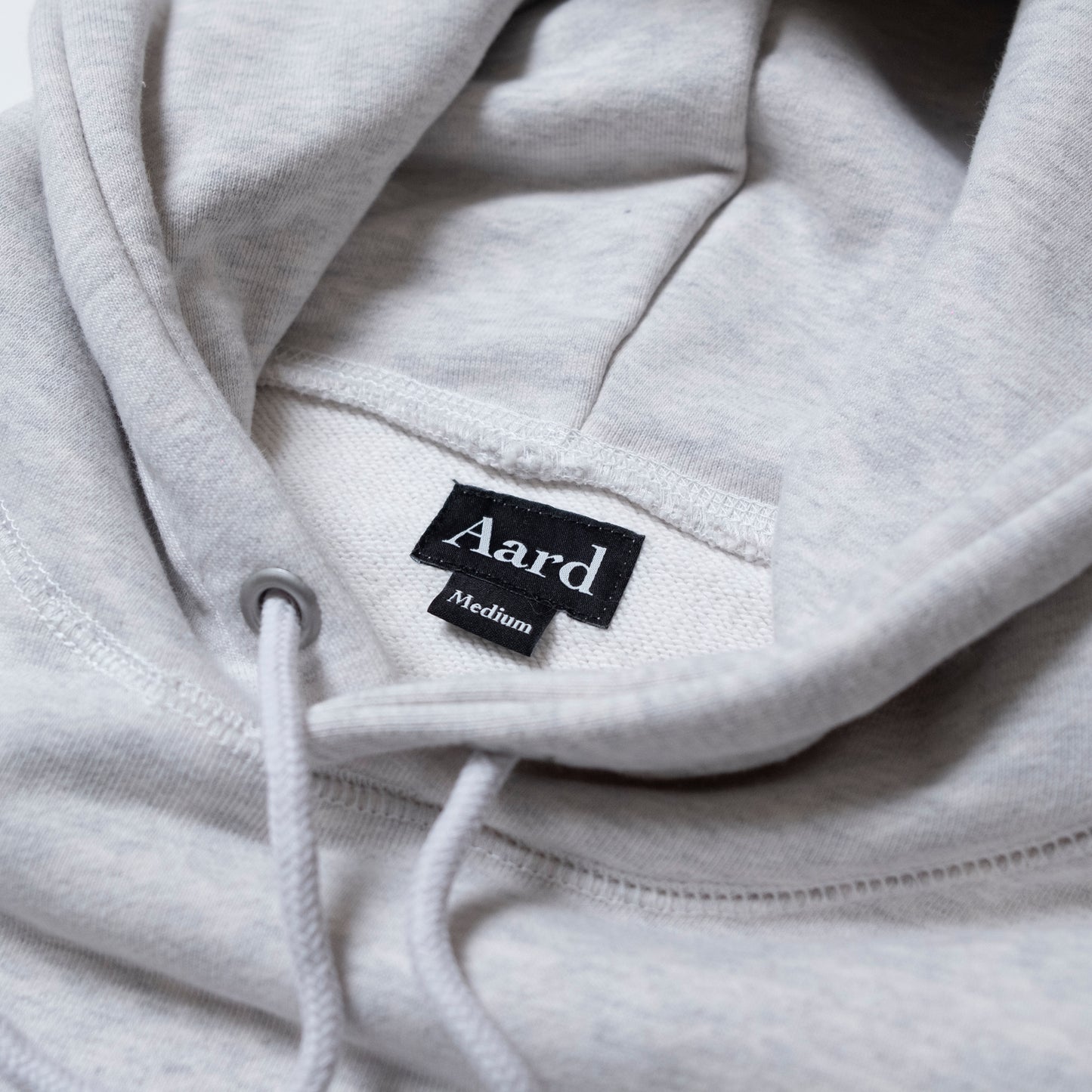 Aard Tokyo Logo Hoodie Ash