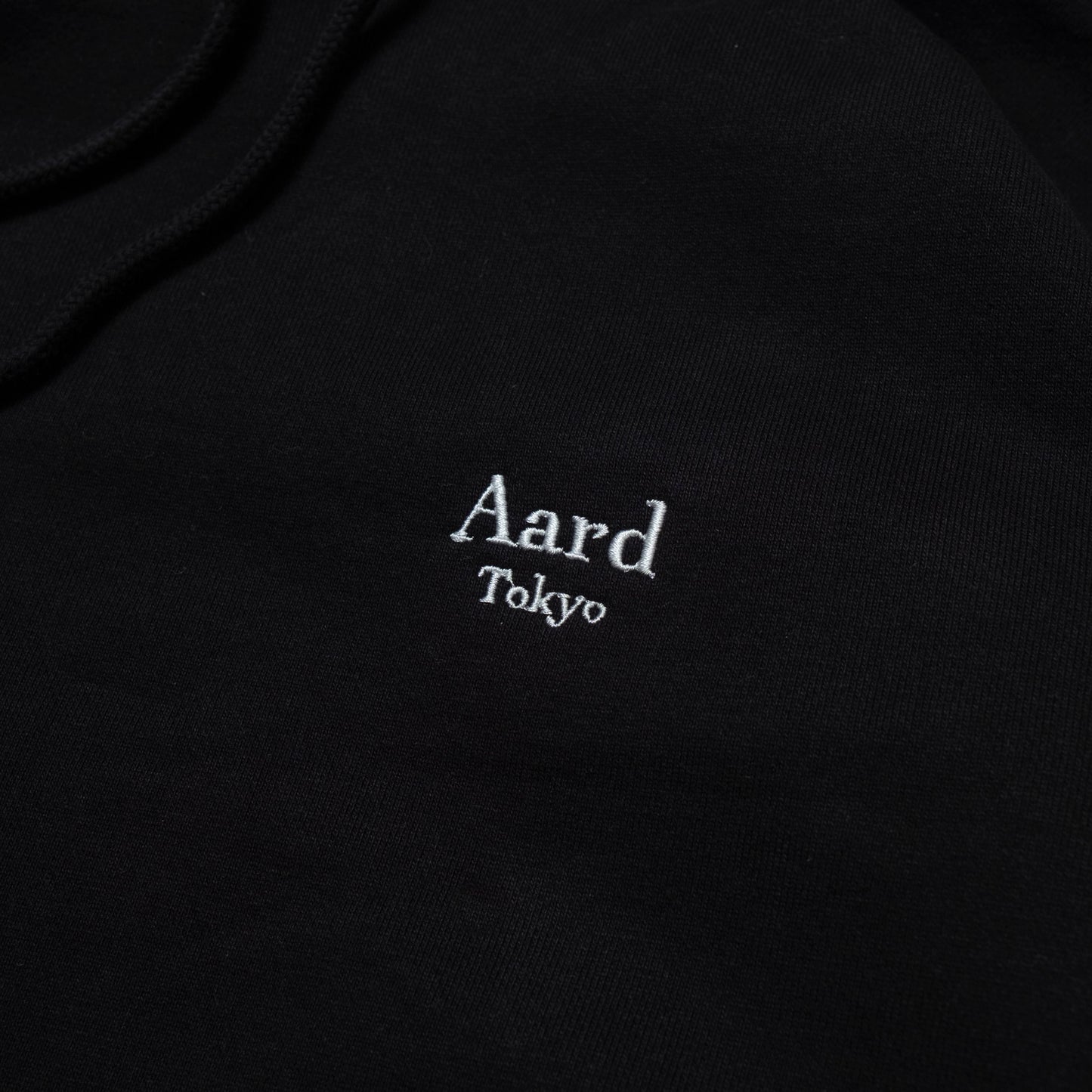 Aard Tokyo Logo Hoodie Black