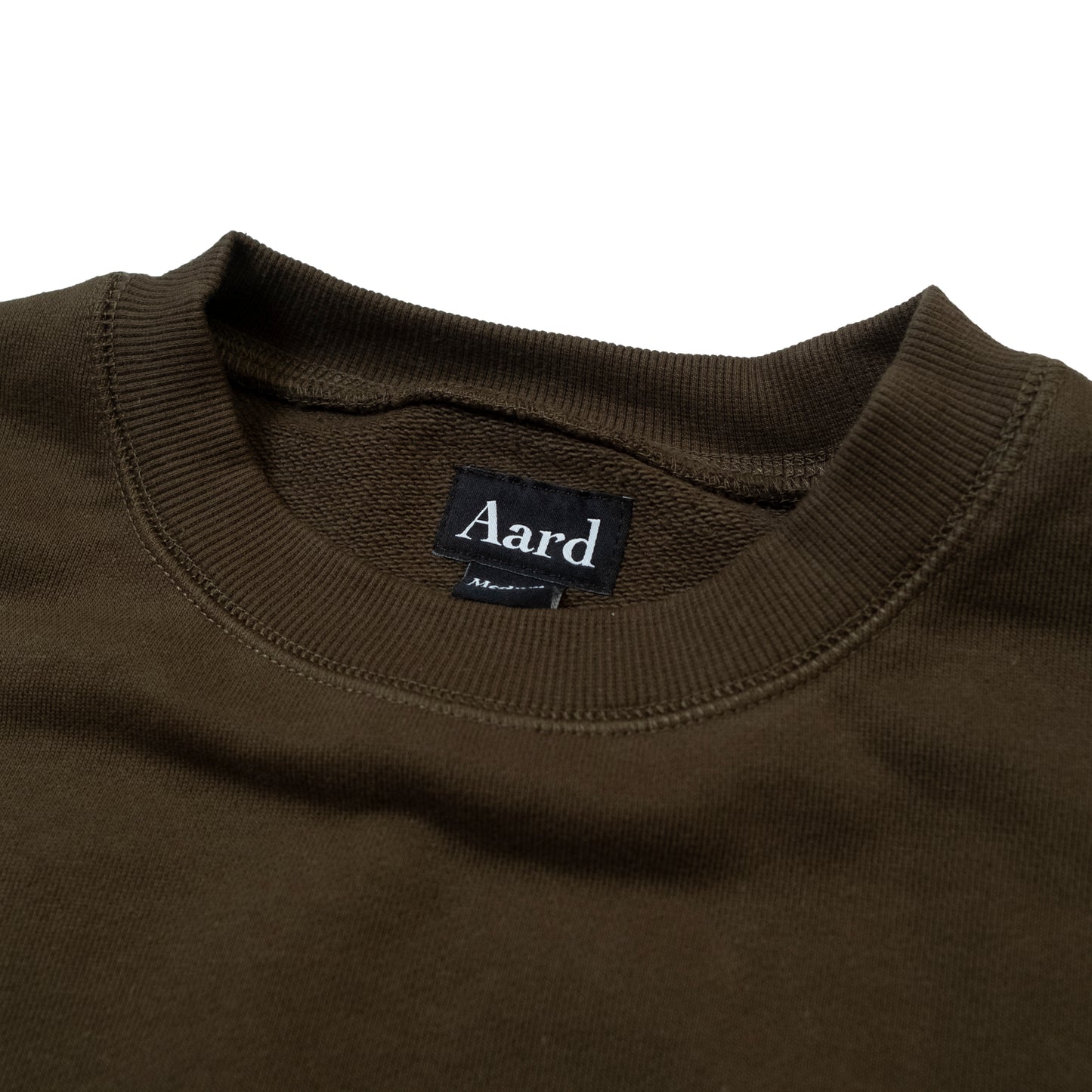 Aard Tokyo Logo Crewneck Olive