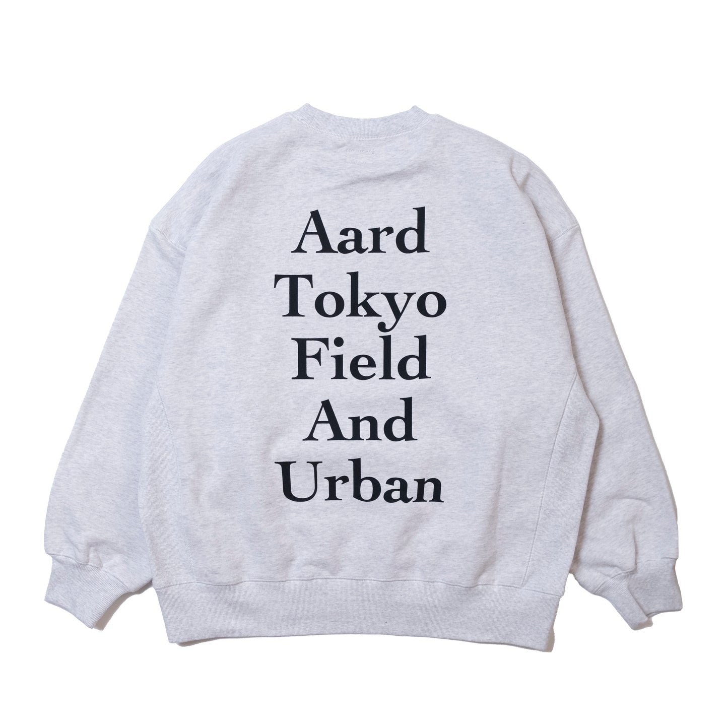 Aard Tokyo Field And Urban Crewneck Ash