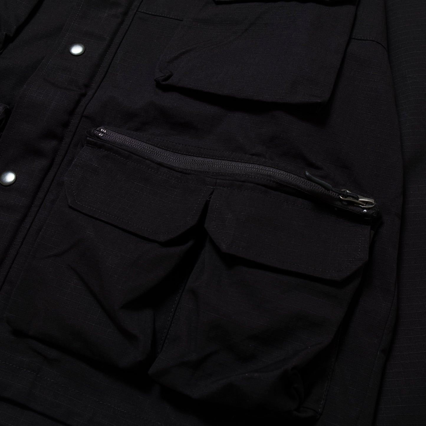 Aard Tokyo Logo Field Jacket Black