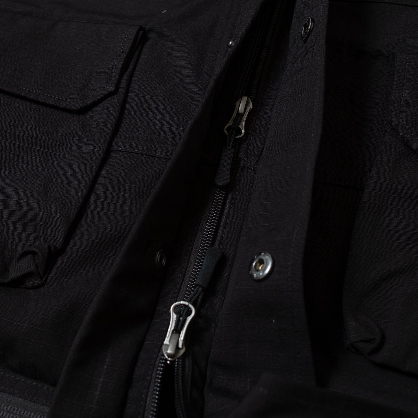 Aard Tokyo Logo Field Jacket Black