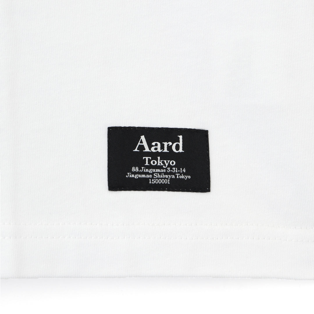 Aard Tokyo Label SS Tee White