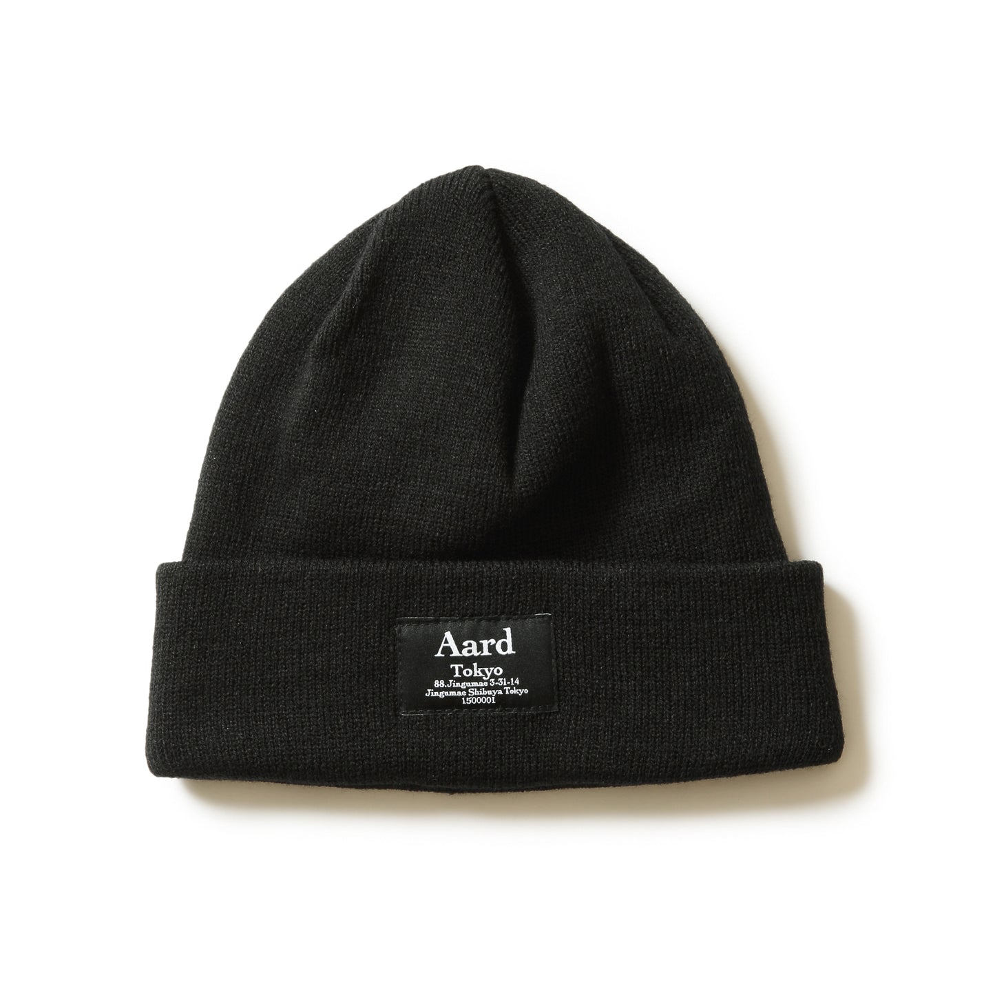 Aard Tokyo Label Beanie Black