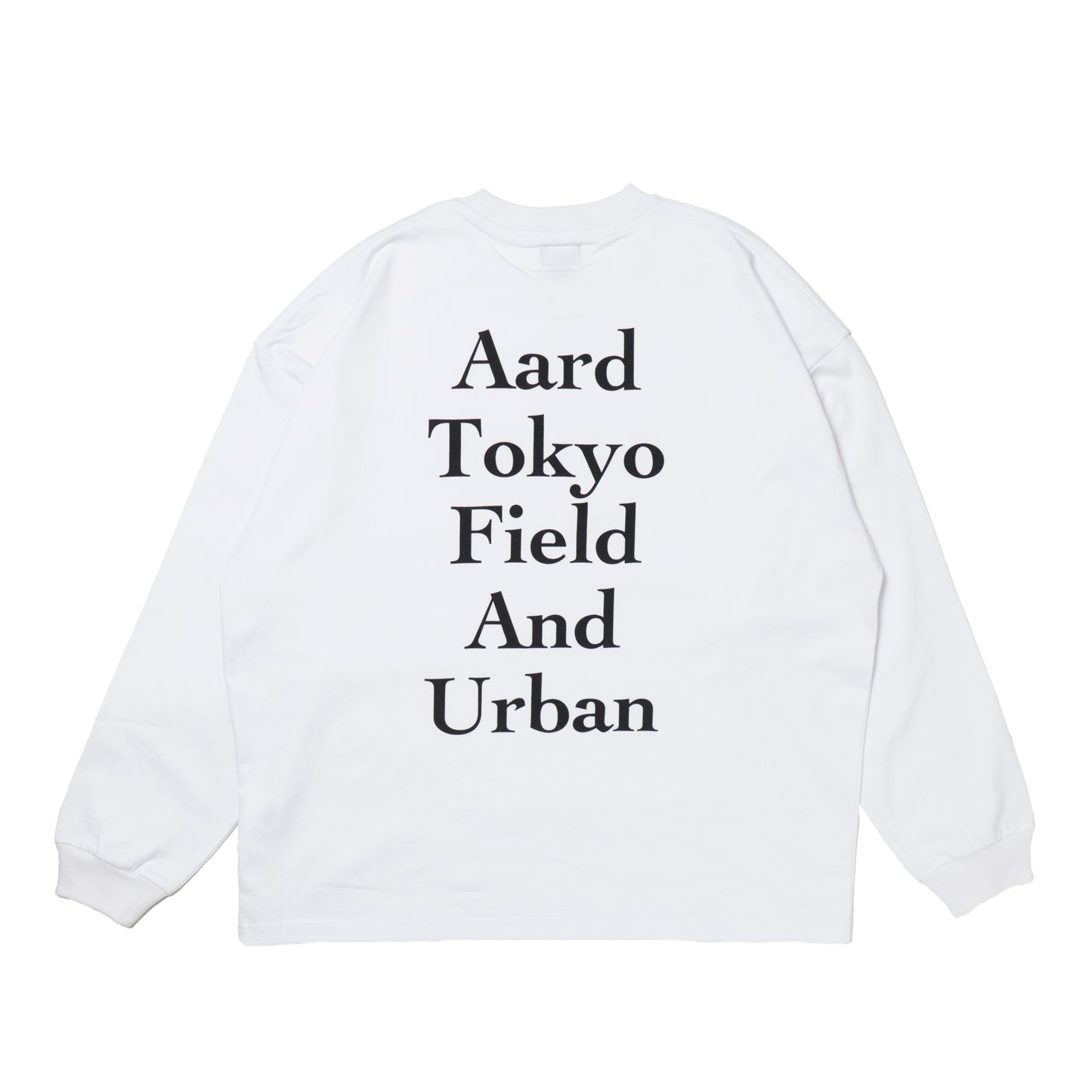 Aard Tokyo Field And Urban LS Tee White