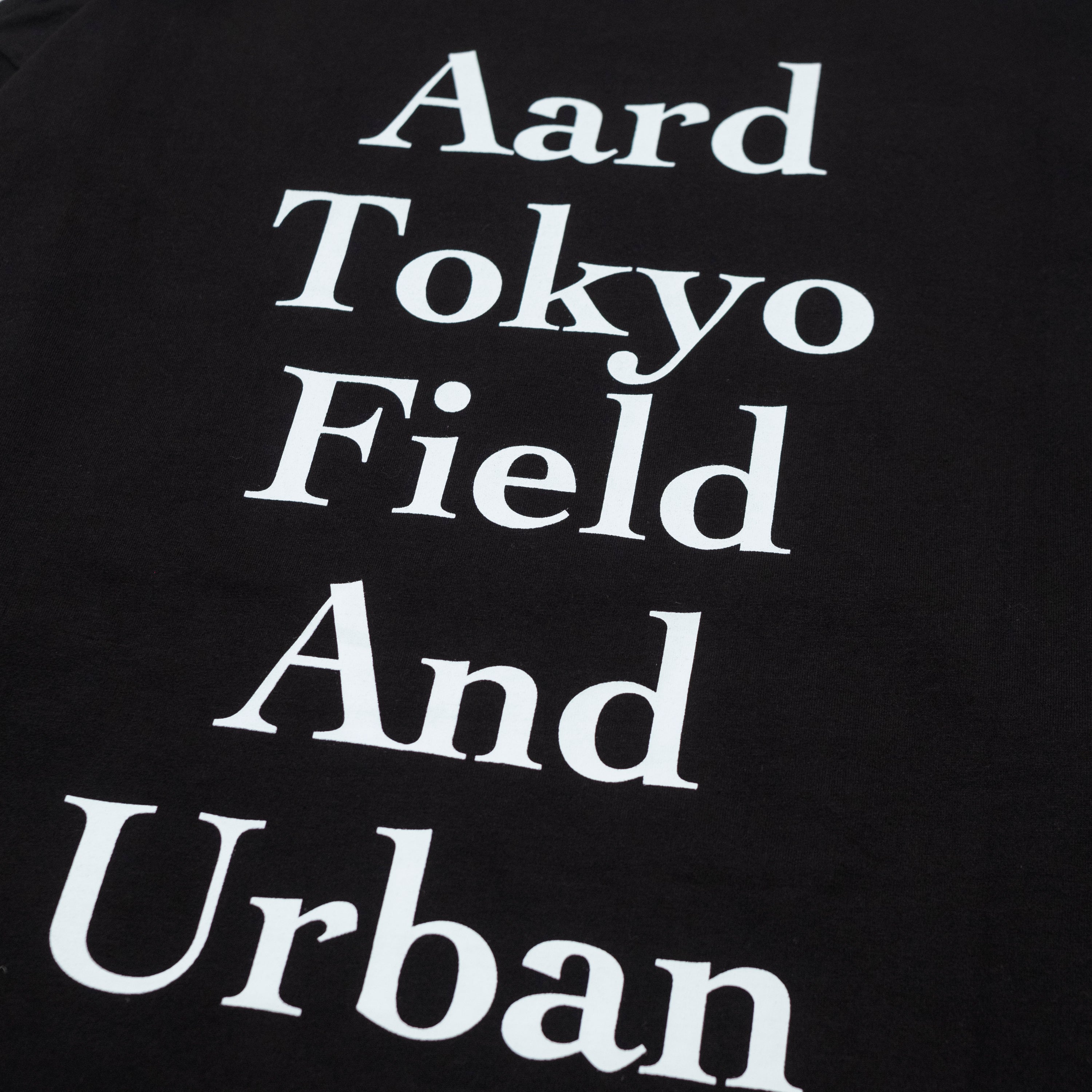 Aard Tokyo Field And Urban SS Tee Black