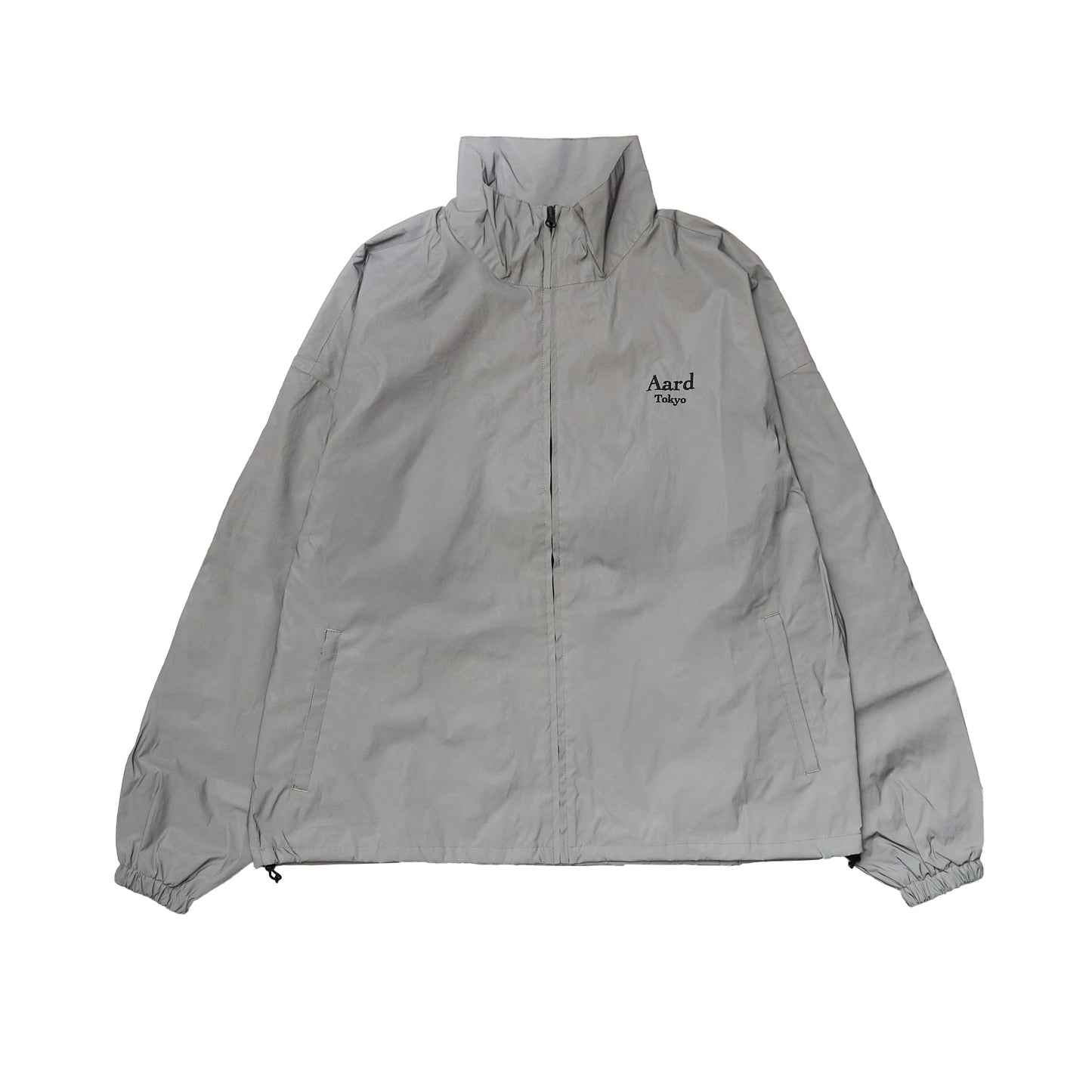 Aard Tokyo Logo Track Jacket Reflective Silver