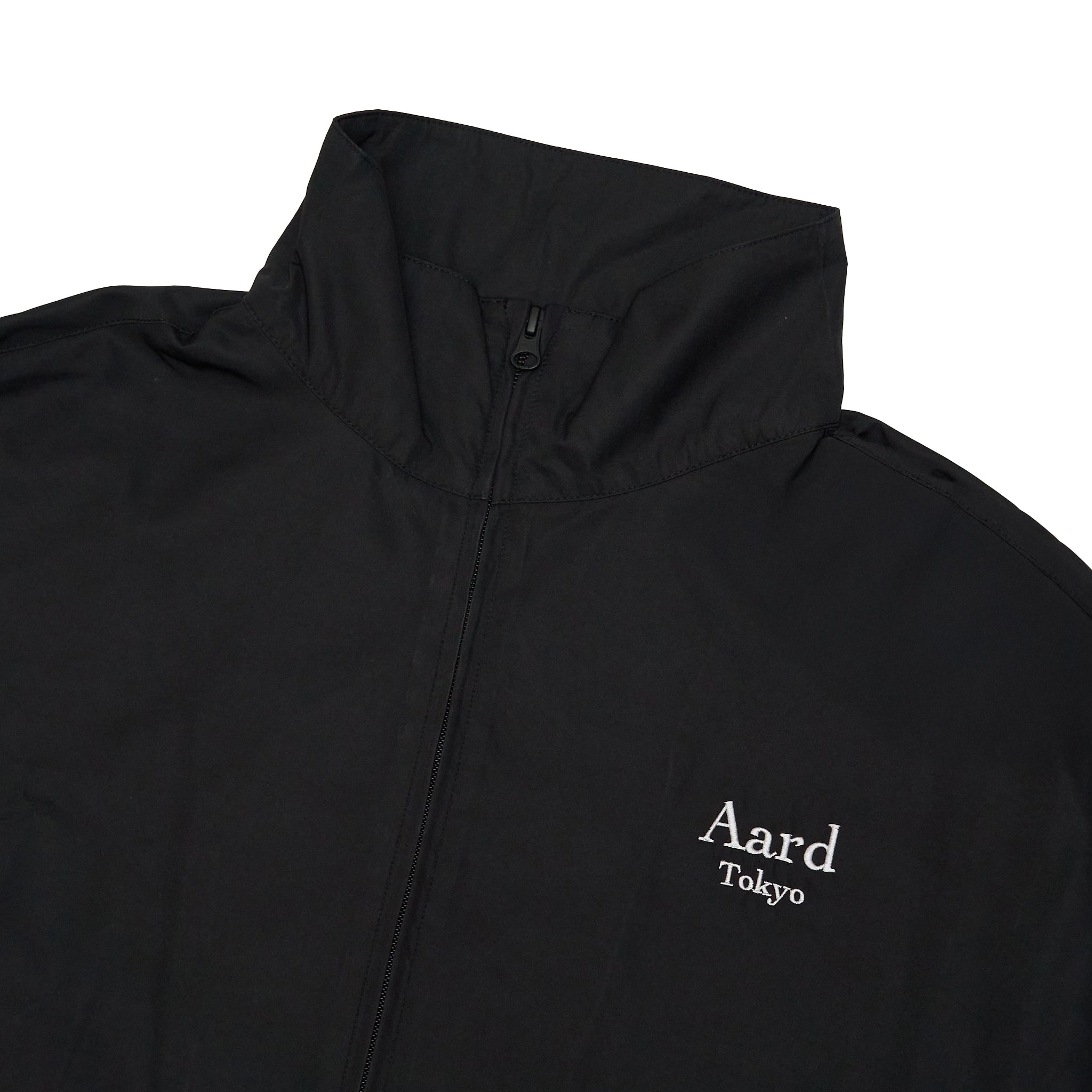 Aard Tokyo Logo Track Jacket Black