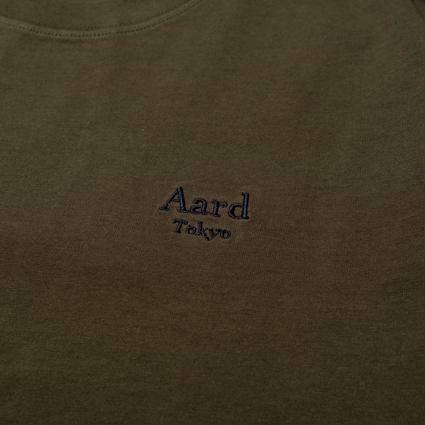 Aard Tokyo Logo SS Tee Olive