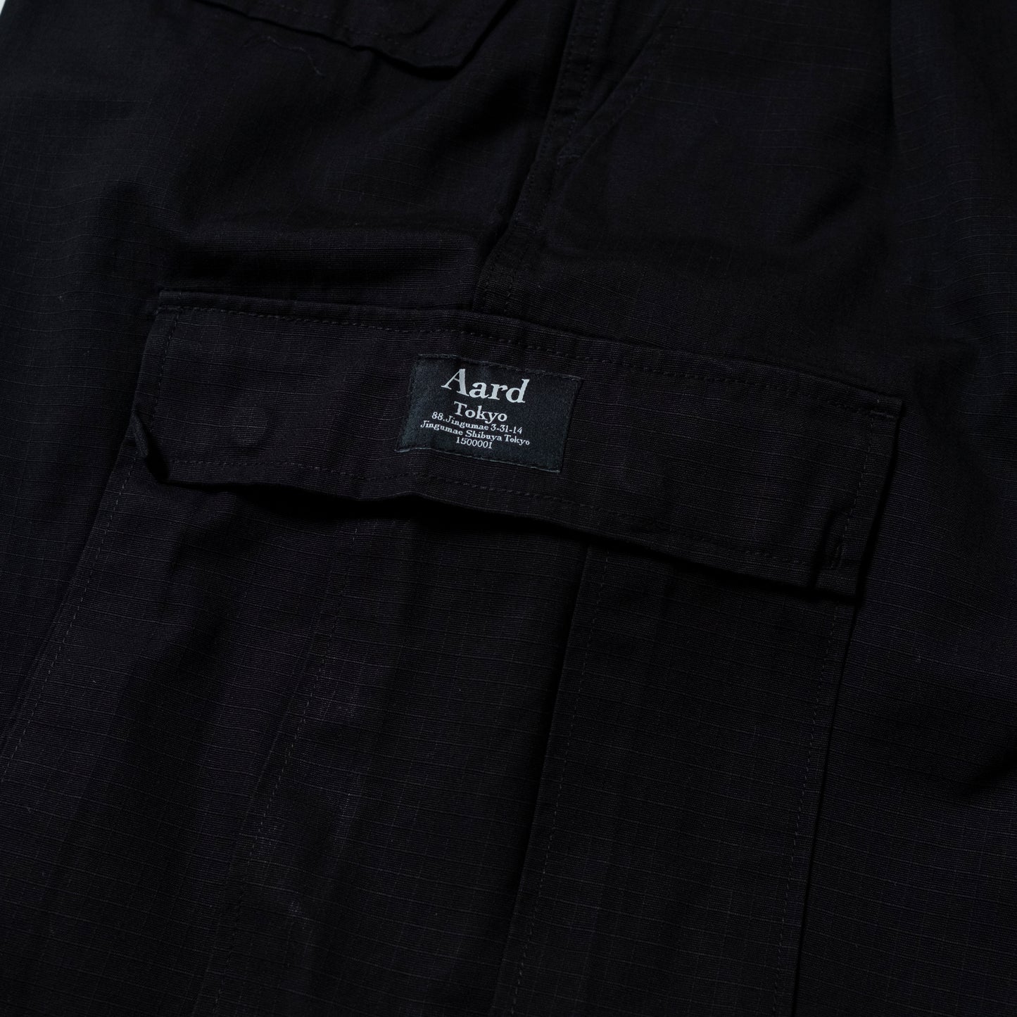 Aard Tokyo Label Field Pant Black