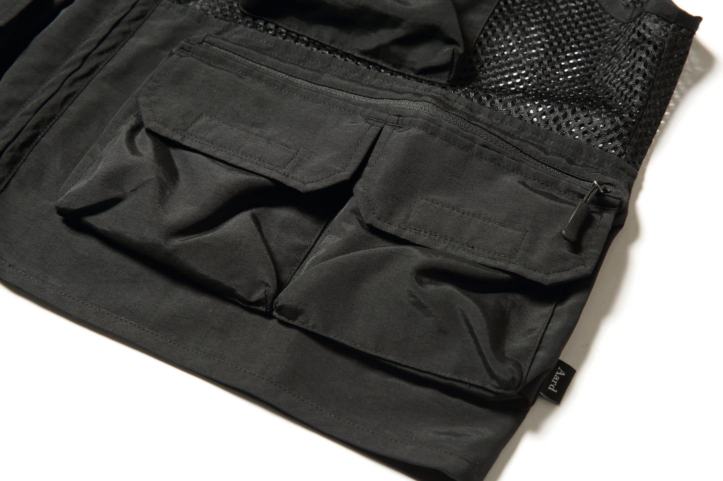 Aard Tokyo Name Field Vest Black