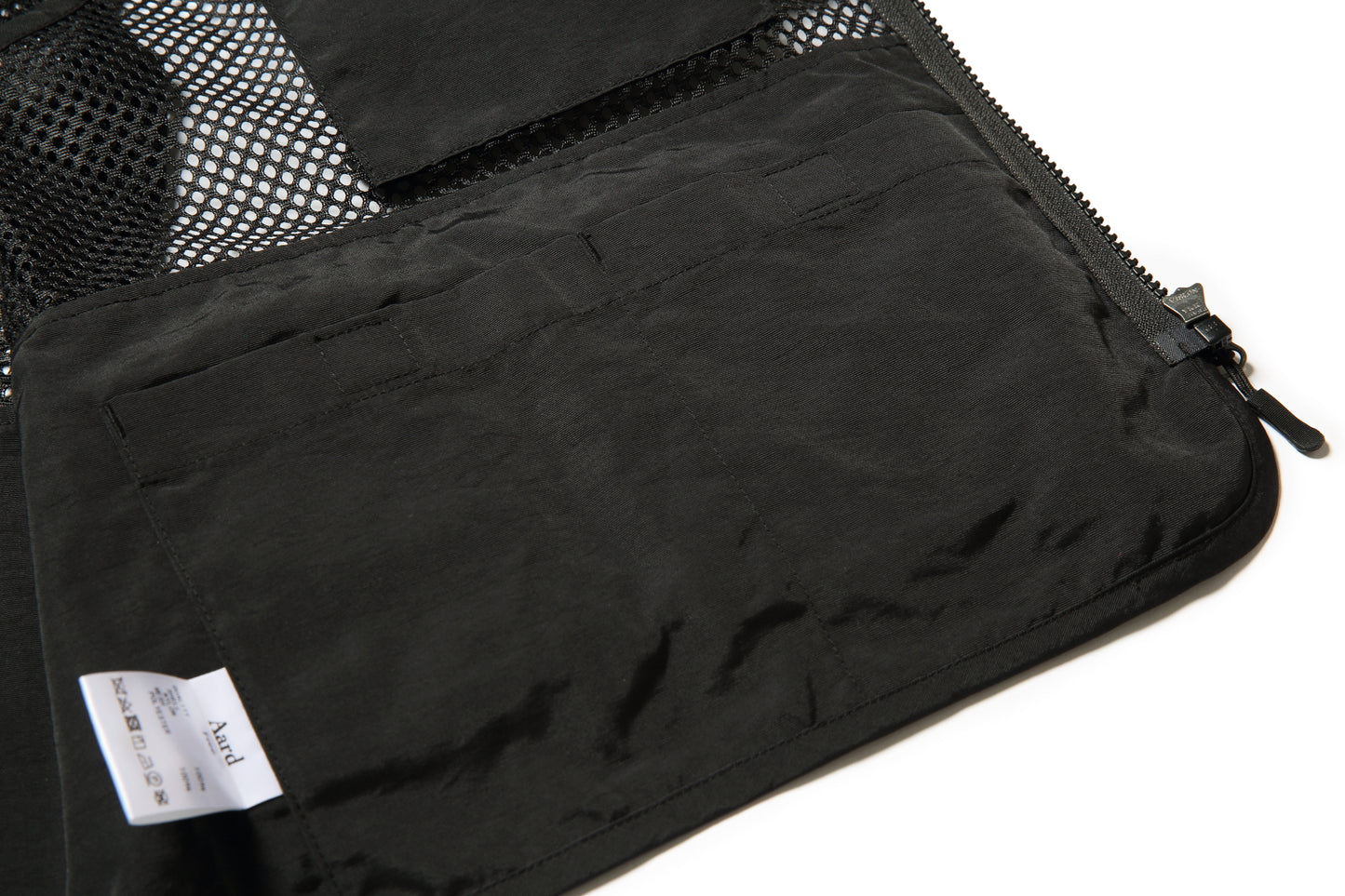 Aard Tokyo Name Field Vest Black