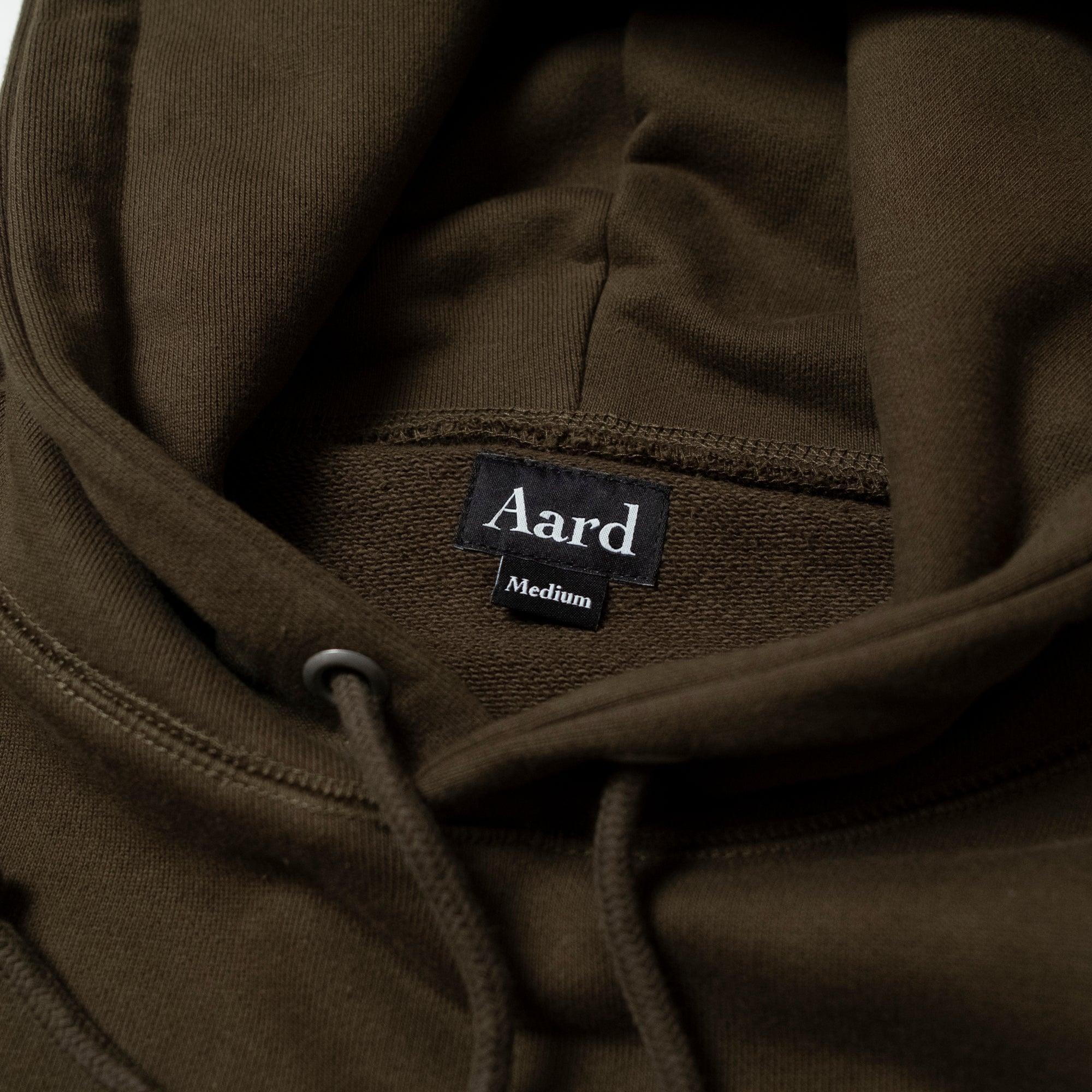 Aard Tokyo Logo Hoodie Olive