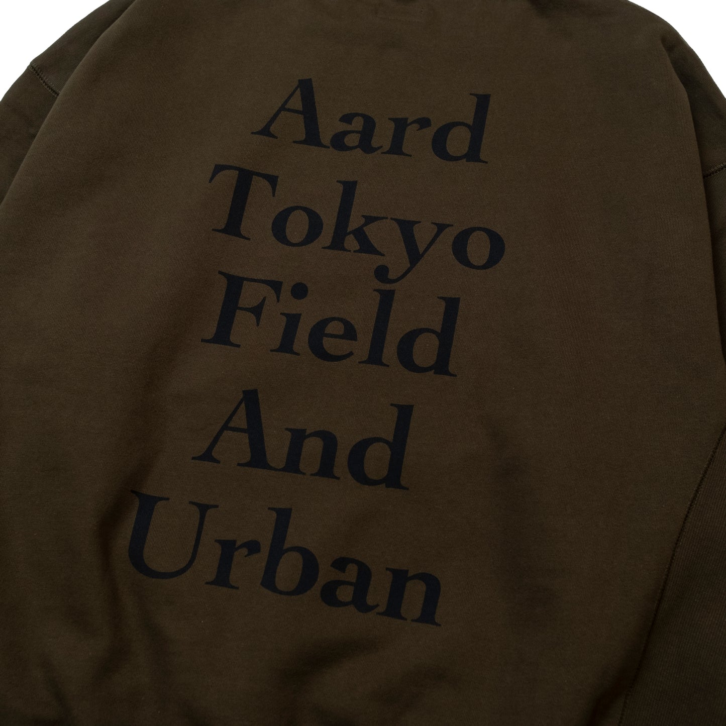 Aard Tokyo Field And Urban Crewneck Olive