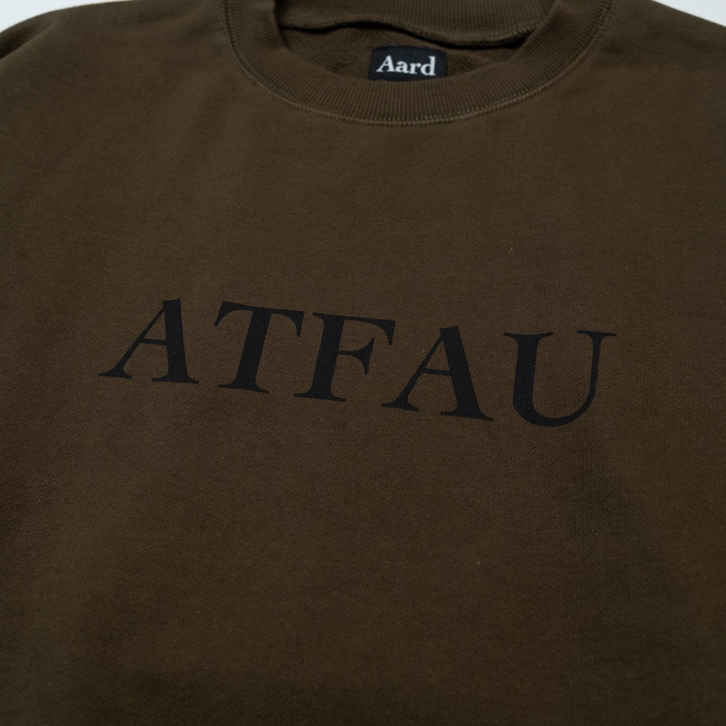 Aard Tokyo Field And Urban Crewneck Olive