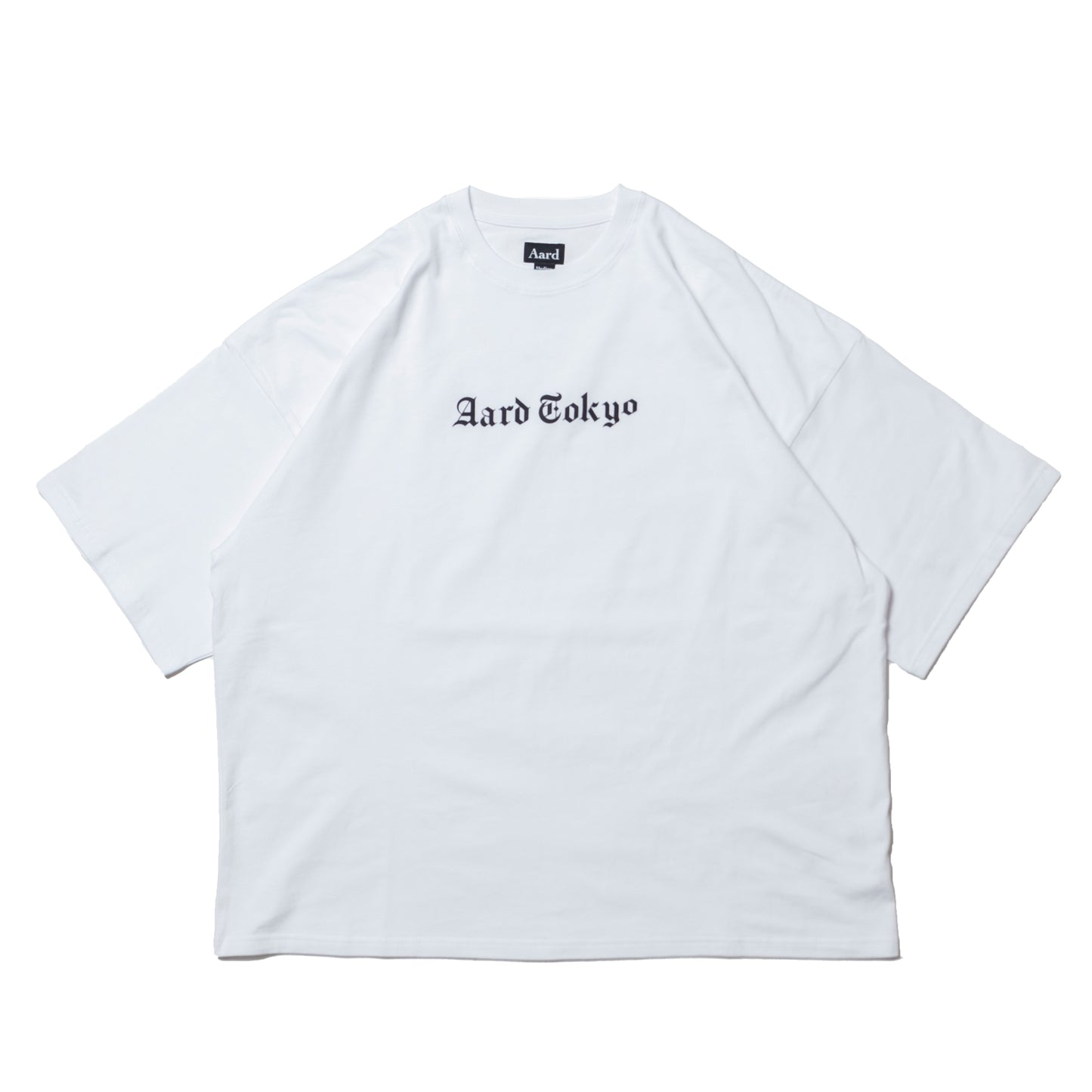 Aard Tokyo Old English SS Tee White