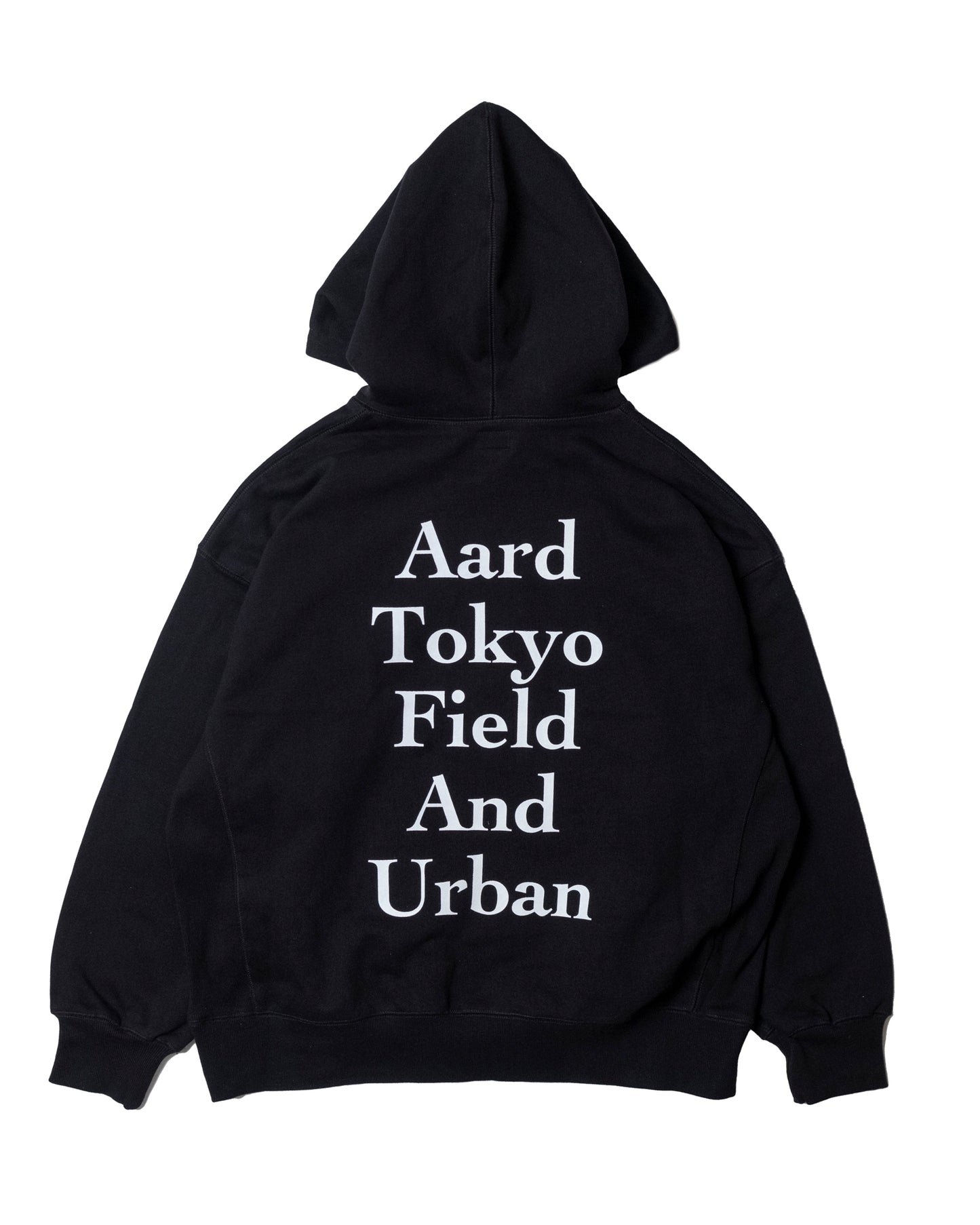 Aard Tokyo Field And Urban Hoodie Black
