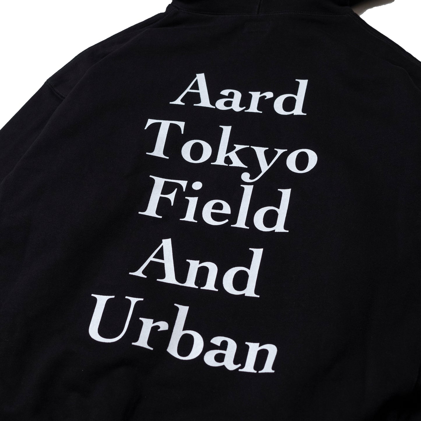 Aard Tokyo Field And Urban Hoodie Black