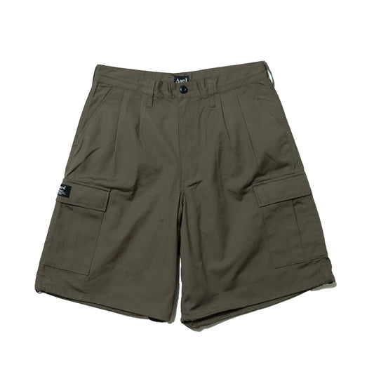 Aard Tokyo Label Field Short Olive