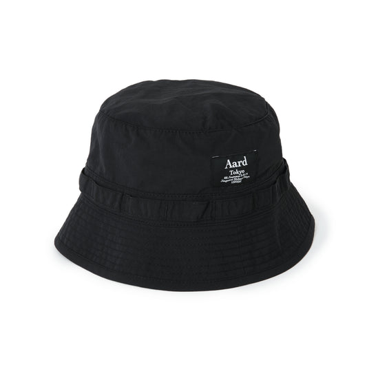 Aard Tokyo Label Field Hat Black